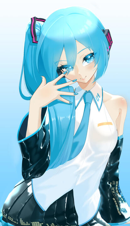 Ponytail Miku